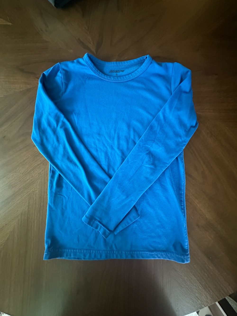 Rocks Bright Blue Long Sleeve Tee